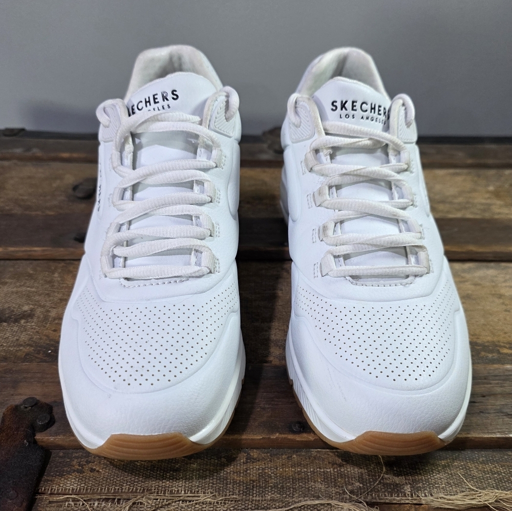 Skechers Street Uno 2-Air Around You Memory Foam Platform Wedge Sneakers. 9.5 - Picture 3 of 11